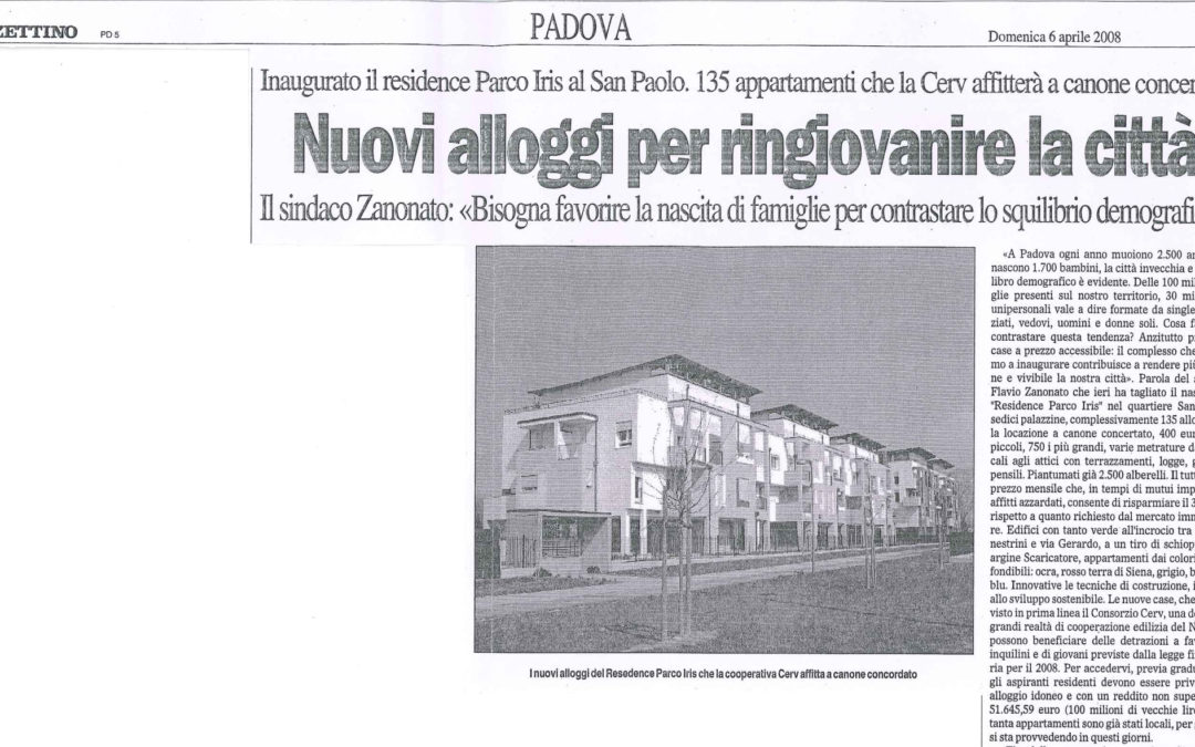 Nuovi alloggi per ringiovanire la città